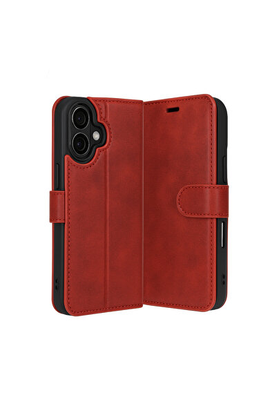 cepmoda iPhone "17" Cover with Leather Cases Sewn In, Internal Card Holder Cl...