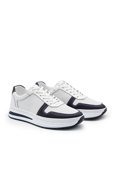 Ferrier Genuine Leather Men's Shoes - Calfskin Lining & Flexible Polyurethane...