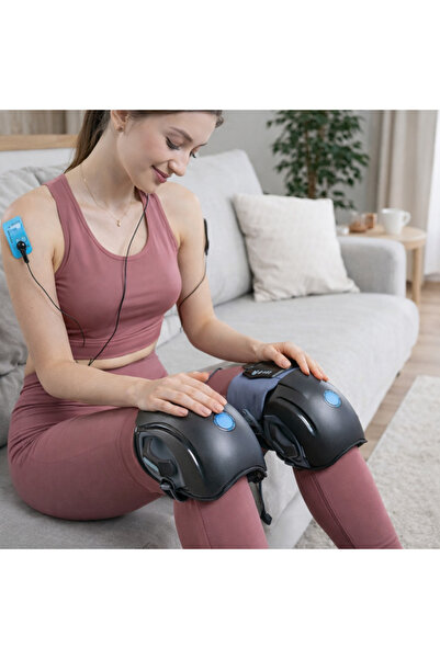 Coco Joy EMS'li (Elektriksel Kas Uyarımı) Isıtmalı Titreşimli Diz Masaj Cihaz...