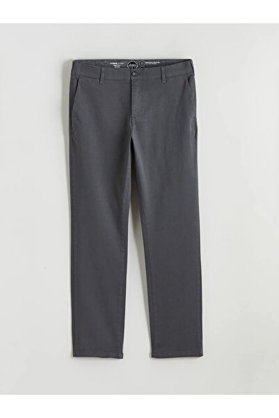 LC Waikiki Anthracite Standard Fit Men's Chino Trousers