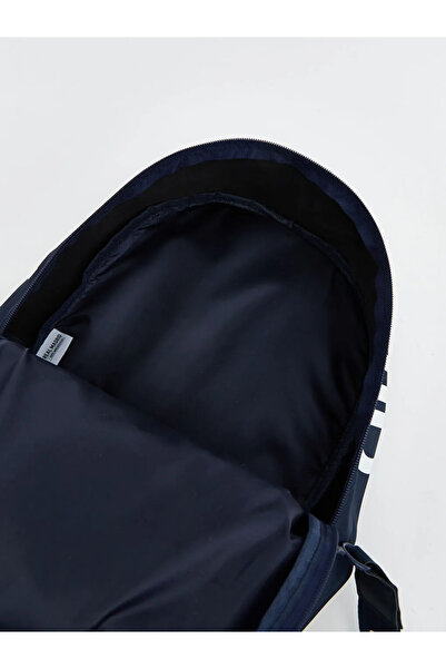 LC Waikiki Navy Blue Barcelona Printed Boys' Backpack