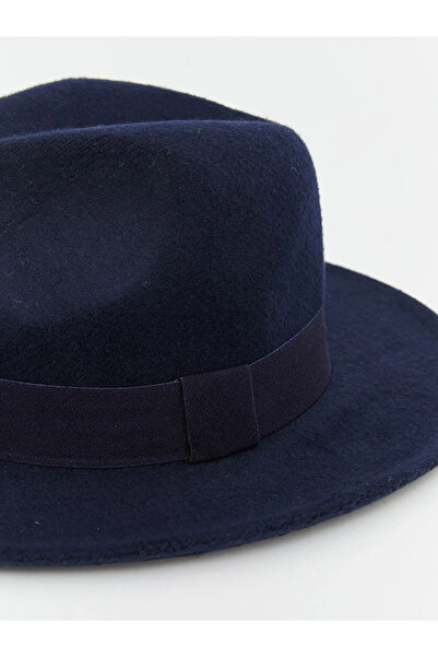 LC Waikiki Γυναικείο καπέλο Fedora σε μπλε ναυτικό χρώμα