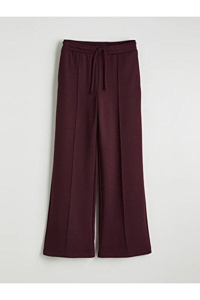 LC Waikiki Mürdüm Soft Touch Kadın Eşofman Altı