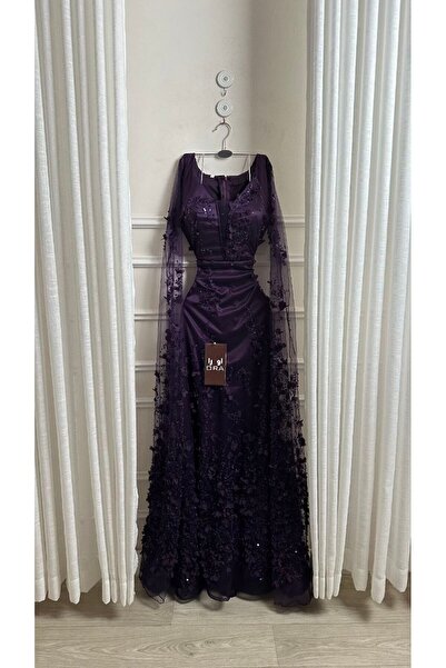 Ora Lilac dress commissioned by a supplier