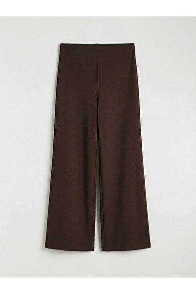 LC Waikiki Brown Elastic Waist Soft Touch Women's Sweatpants