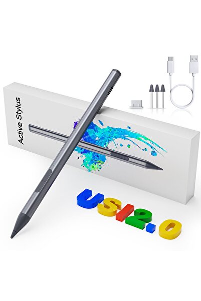 Stylus pen Suejezt Stylus Pen USB-C Fast Charging 2.0 Palm Rejection Black Di...