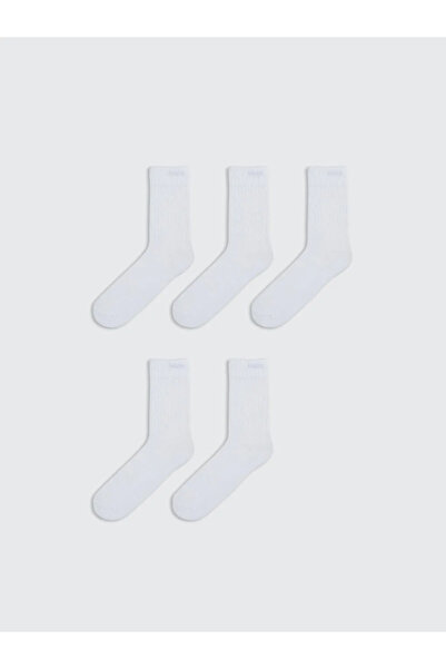 LC Waikiki White Men's Socks 5-Pack