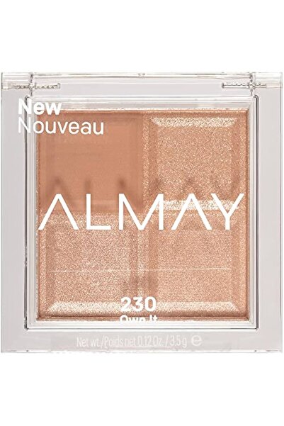 ALMAY Paletă de farduri de pleoape Shadow Quad, 230, Own It, 4 nuanțe, 3,5 g