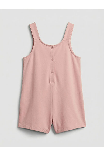 LC Waikiki Ροζ φόρεμα σαλοπέτα για κορίτσια με λεπτομέρεια φιόγκου