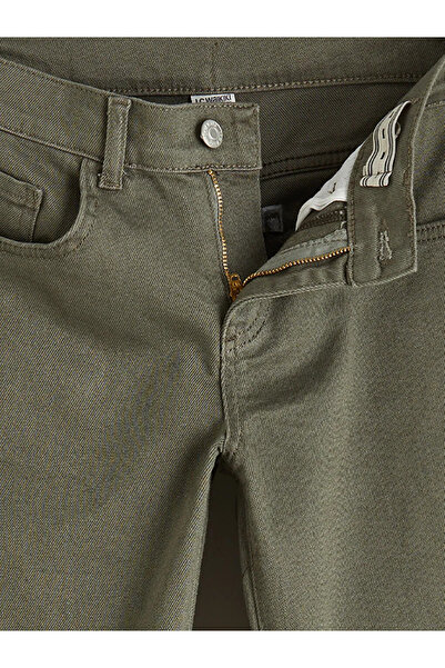 LC Waikiki Дънки Haki за момчета със супер тясна кройка