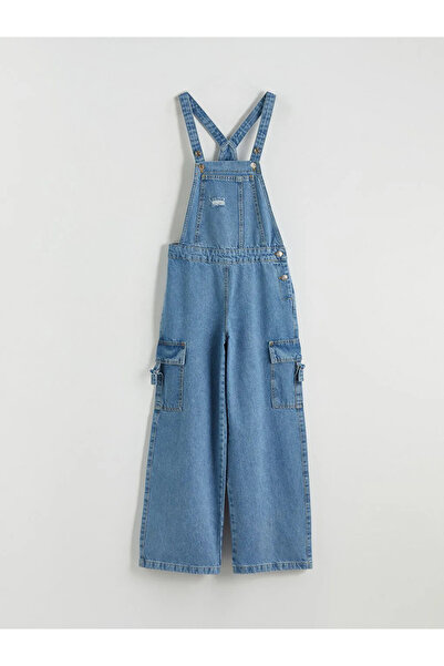 LC Waikiki Сини дънки с разкъсвания за момичета