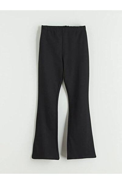 LC Waikiki Black Flared Girls' Tights