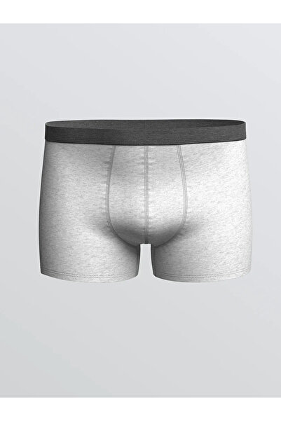 LC Waikiki Мъжки боксерки, 3 броя, сини, стандартна кройка, памучни, гъвкави