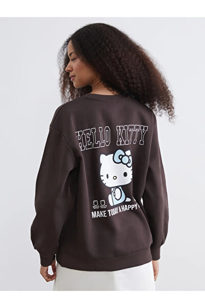 LC Waikiki Maro Hello Kitty cu imprimeu Swea gros pentru femei tricou