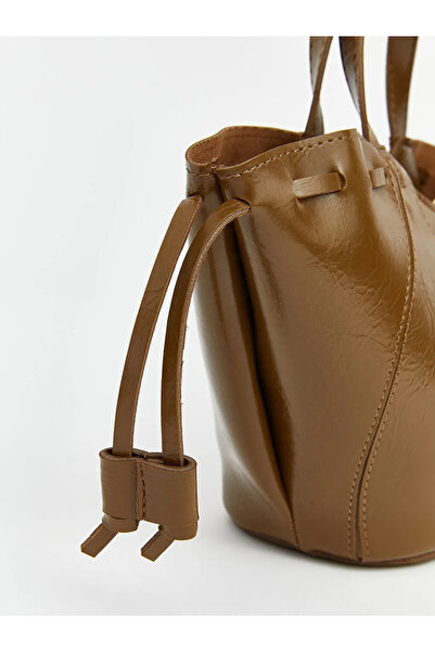 LC Waikiki Green Leather-Look women's handbag