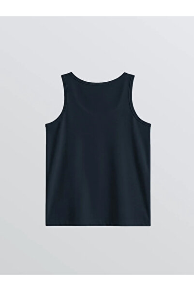 LC Waikiki Blue Crew Neck Boys' Undershirt 2-Pack