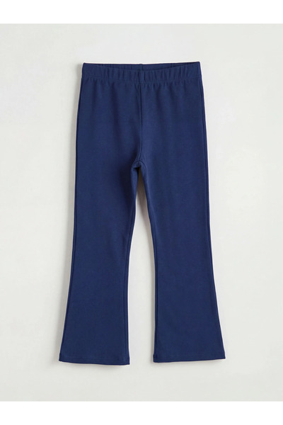 LC Waikiki Екру суитшърт и панталони с мотив на панделки за момичета