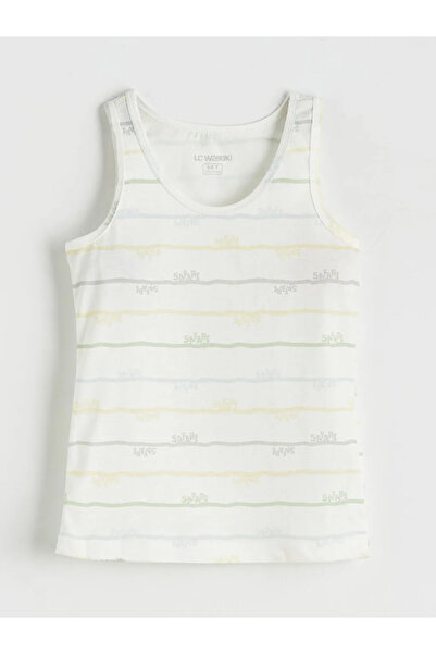 LC Waikiki Екру велосипедна блуза с висока яка за момчета, 5 броя в пакет