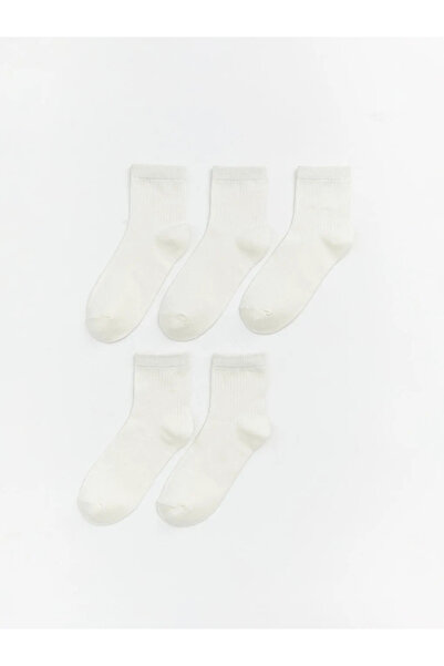 LC Waikiki White Women's Socks 5-Pack