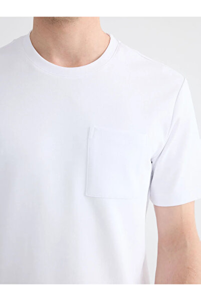 LC Waikiki White Crew Neck Men's T-Shirt