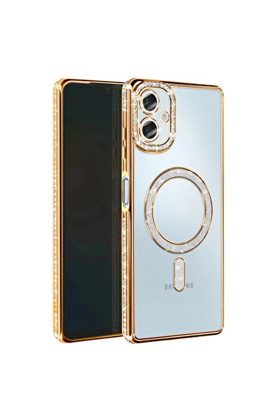 Hatreds Samsung Galaxy A07 4G Uyumlu Telefon Kılıfı Taşlı Kamera Korumalı Dar...
