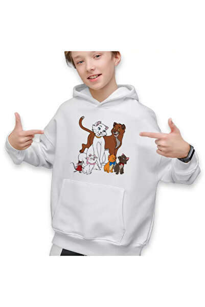 OEM Children's Hoodie Boys Cats Aristocrat Duchess Family