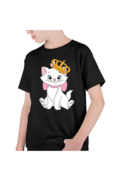 OEM Kids Boys T-Shirt The Aristocrat Cats Marie Princess Queen Crown