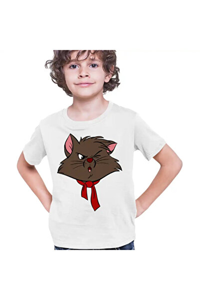 OEM Children's T-shirt for Boys The Aristocrat Cats Berlioz Motanel