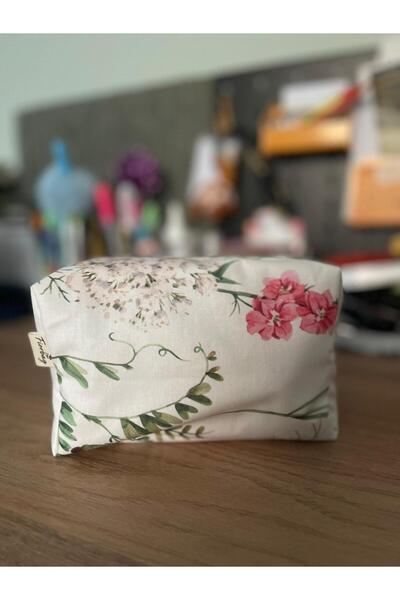 Fiorbag حقيبة مكياج منقوشة متعددة الأغراض من بوتيكار