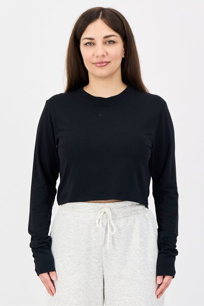 Nike Women Sportswear Fit Long Sleeve Outdoor T-shirt, Black