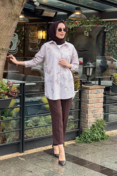 Moodbasic Gömlek MB11.296 Bej