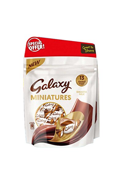 Galaxy Miniatures Smooth Milk Value Pack Creamy Bite Size Indulgence Treats