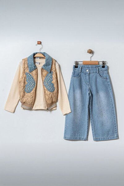 Minigimin Cicileri Miniğimin Cicileri (3-6 ani) Set de 3 piese pentru fete: V...