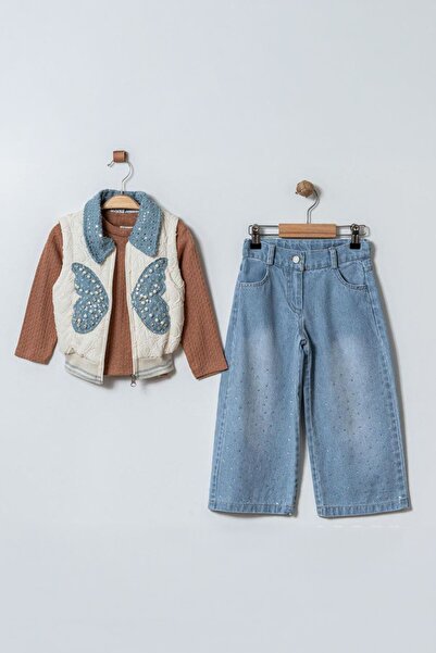 Minigimin Cicileri Miniğimin Cicileri (3-6 ani) Set de 3 piese pentru fete: V...