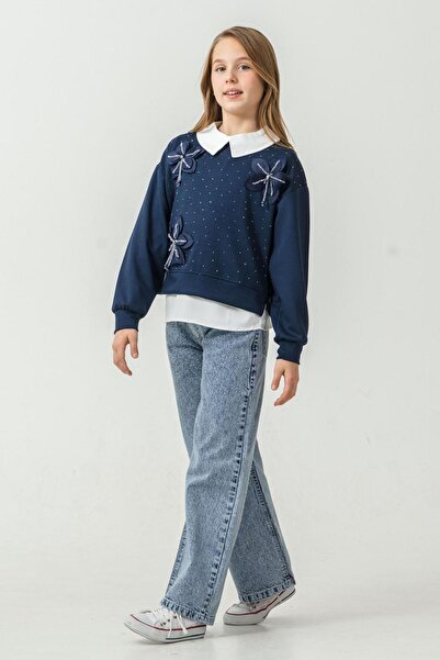 Minigimin Cicileri Set 3 piese pentru fetițe cu aplicații florale și detalii ...