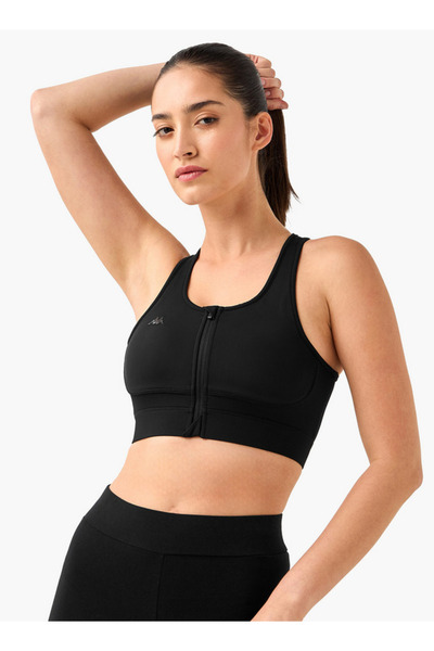 Kappa حمالة صدر رياضية نسائية بسحاب خلفي