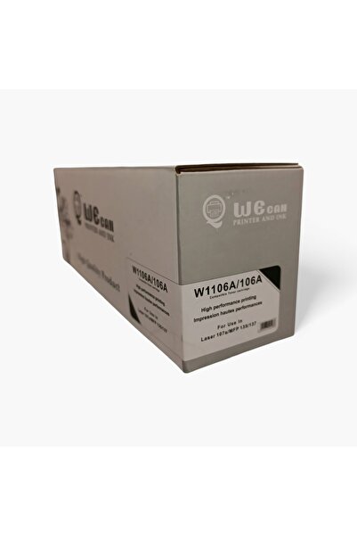 Wecan 106A/W1106A Black Toner Compatible with HP LaserJet Printers
