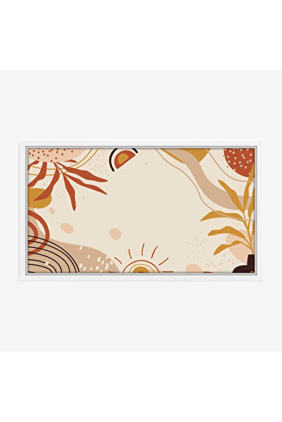 Tajridhome لوحة طبيعة هادئة - أشكال هندسية - ألوان دافئة - مريح - لوحات فن عص...