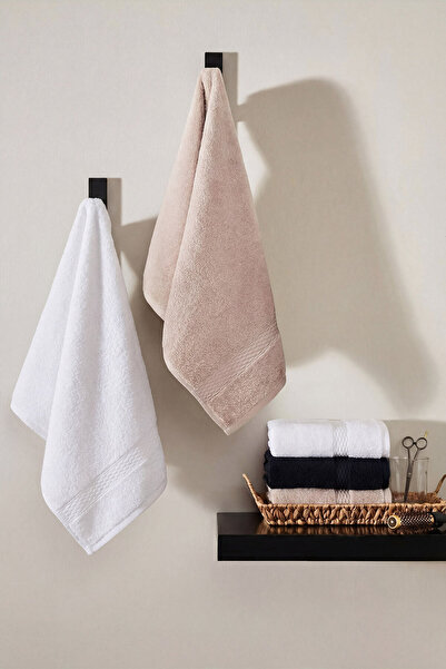 Özdilek منشفة يد ووجه من كويفور مقاس 50x90 سم