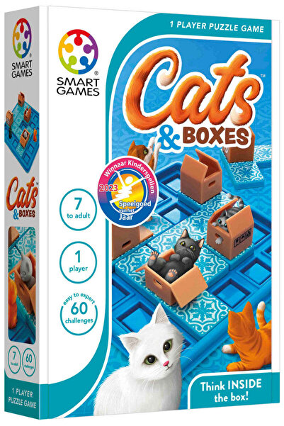 Smart Games Cats & Boxes — Sequential Puzzle Game