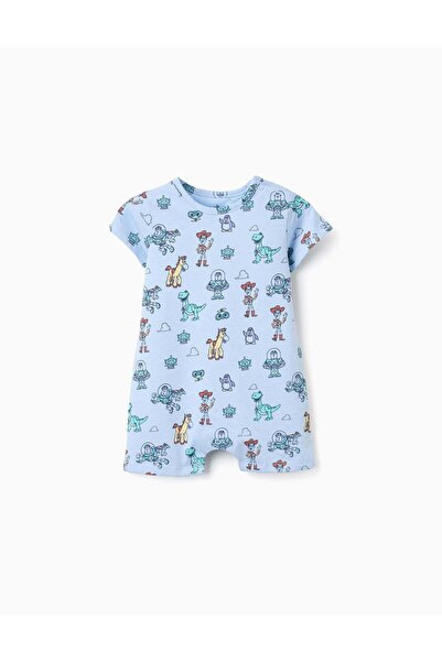 Ziddy رومبير جيرسي، أزرق فاتح، مقاس 3/6 أشهر