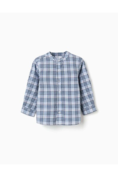 Ziddy Ls Shirt Cotton, Dark Blue