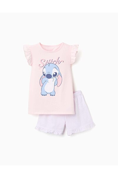 Ziddy Dis Pyjama Ss Jersey, Light Pink, 5/6