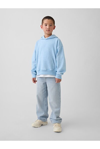 GAP Erkek Çocuk Açık Mavi Kids UltraSoft Baggy Jean Pantolon