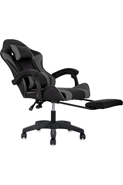 Afifa Furniture Black & Grey Gaming Chair