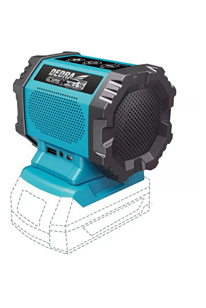 DEDRA EXIM Boxă portabilă DEDRA-EXIM Boxă Bluetooth cu USB 18V
