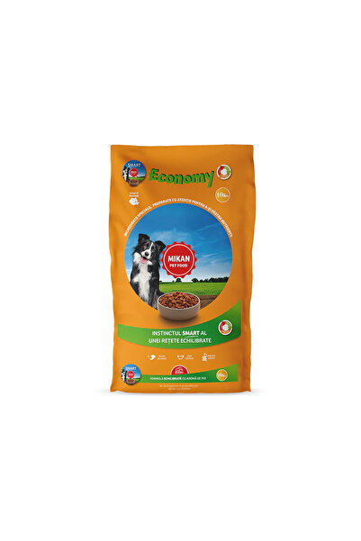 Mikan Hrană uscată Smart Premium pentru câini cu pui - 10 kg