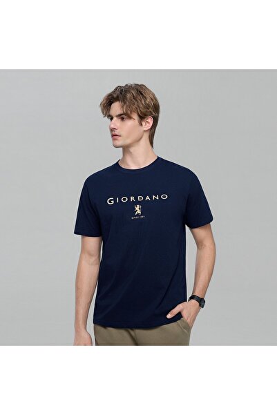 Giordano Men's Signature Print Tee