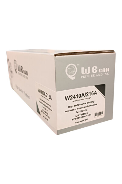 Wecan حبر تونر W2410A / 216A أسود متوافق مع طابعات HP