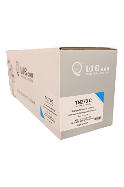 Wecan TN-273 Cyan ink compatible with Brother color printers